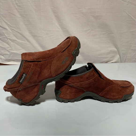 Salomon Contagrip Thinsulate insulation Suede Shoes size 7 - Picture 4 of 15